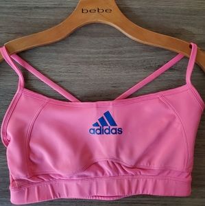 Adidas PINK racerback sportsbra